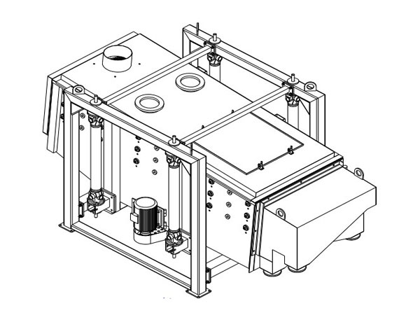 方形搖擺篩結構圖